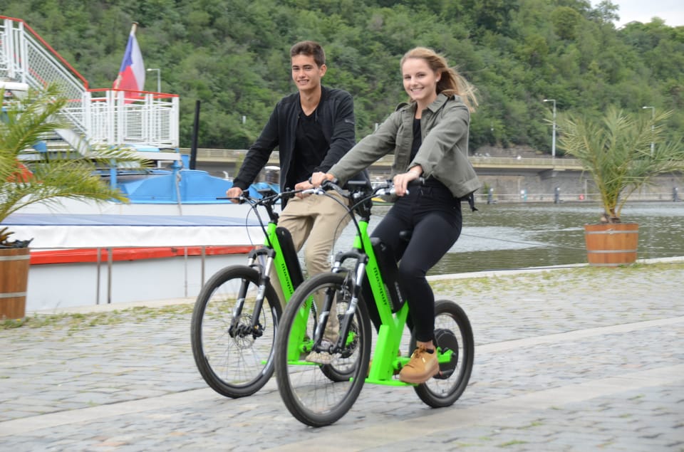 Prague Electric Scooter and eBike Grand Tour - Choosing the right vehicle (and what changes for families)