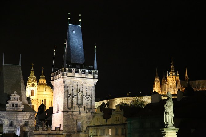 Prague evening/lights tour by car - Old Town Square Under the Streetlights