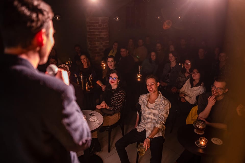 Prague: Friday Stand-Up Comedy in English - Choosing 7 PM, 9 PM, or 10:30 PM on a Friday