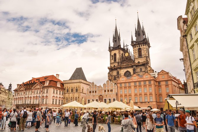 Prague Full-Day City Walking Tour and Petrin Tower - Wenceslas Square start: where the day snaps into focus