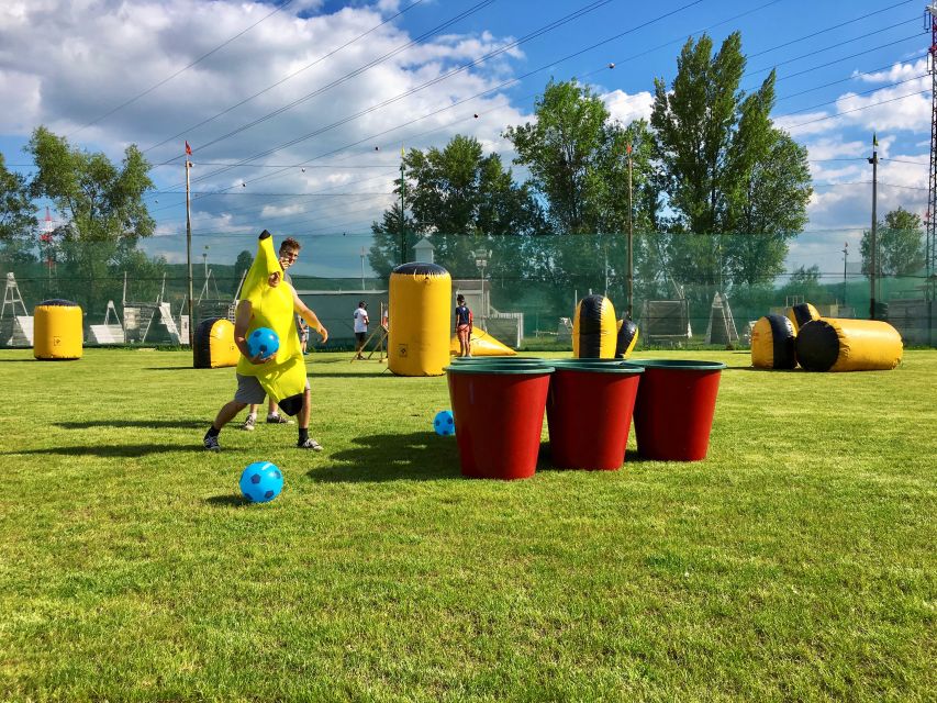 Prague : Giant Foot Darts and Giant Beer Pong Game - Giant Foot Darts and Beer Pong in Prague: The Real Vibe
