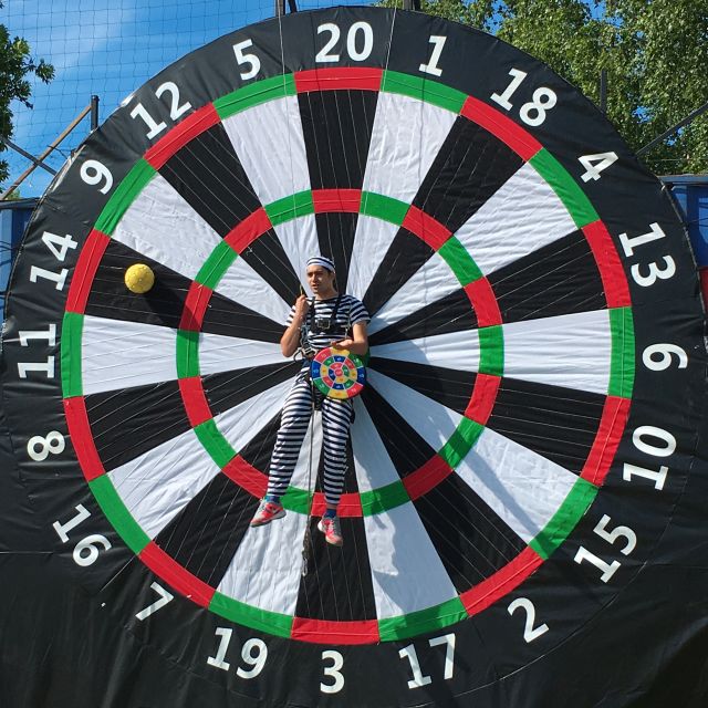 Prague : Giant Foot Darts and Giant Beer Pong Game - Value Check: Is $88 Worth It in Prague?