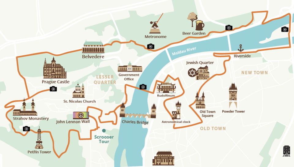 Prague: Grand City Tour on Fat e-Bike - Charles Bridge to the Devil’s Channel: Old Prague Starts Fast
