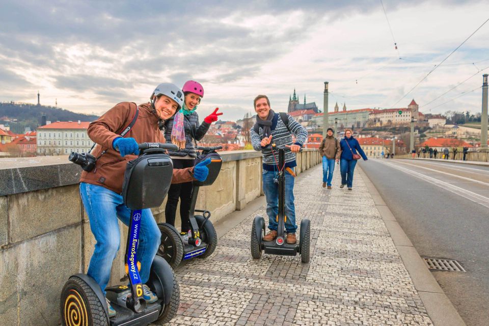 Prague: Grand Segway and eScooter Live Guided City Tour - Key points to know before you book