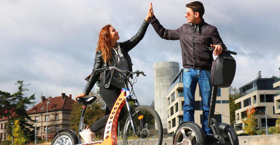 Prague: Grand Segway and eScooter Live Guided City Tour - Getting your best photos without losing time (or balance)