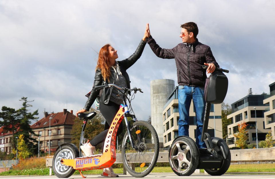 Prague: Grand Segway and eScooter Live Guided City Tour - Old Town to Lesser Town on wheels: the route you can actually finish