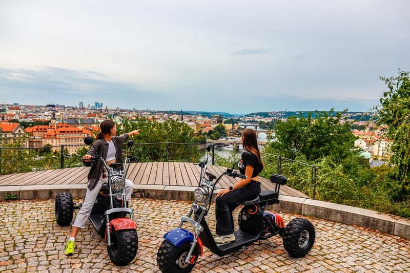 Prague: Guided Sightseeing Tour by Electric Trike - Getting started at Štěpánská 55: training, helmets, and quick rules