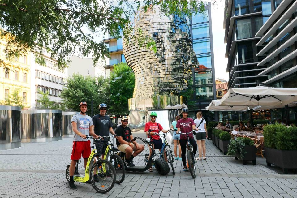 Prague: Half-Day Guided Tour by Segway and E-Scooter - Kampa Island, Charles Bridge, and the river-crossing storyline