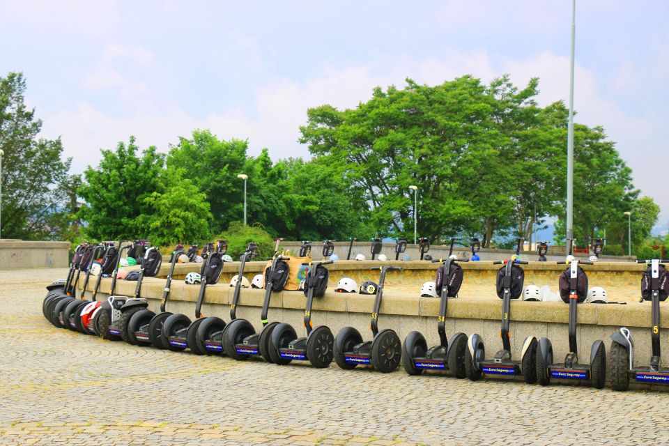 Prague: Half-Day Guided Tour by Segway and E-Scooter - John Lennon Wall: write your name, then move on