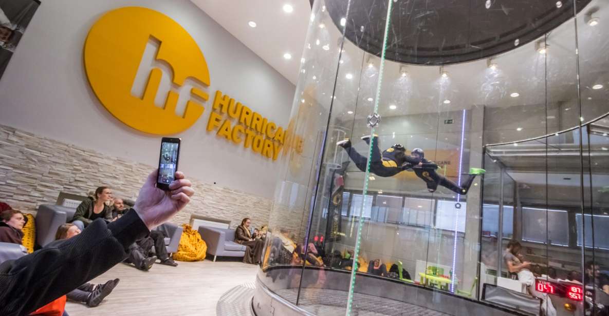 Prague: Indoor Skydiving Wind Tunnel Adventure - Key things to know before you go