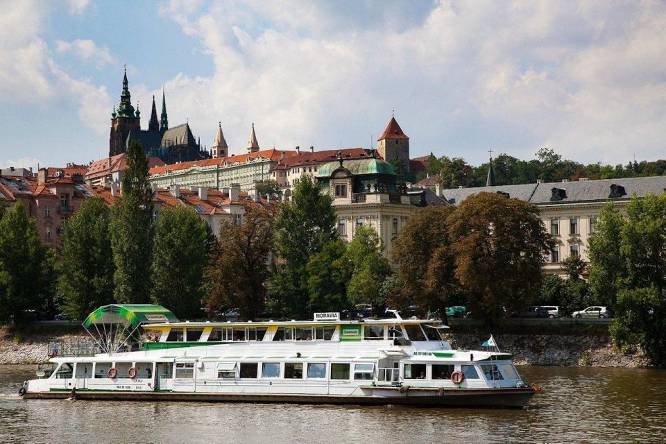 Prague: Lunch Cruise on Vltava River with open Buffet - Getting On Board at Lodě Bevents: Pier 14 Checks You in Fast