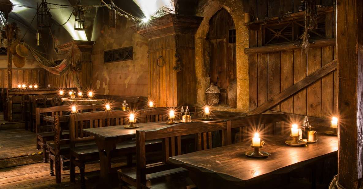Prague: Medieval Dinner with Transfers - The Main Event: Music, Fire, Fights, Lights, and Belly Dance