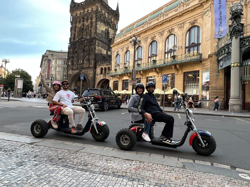 Prague Monastery & Panoramic Viewpoint Electric Trike Tour - Quick Highlights