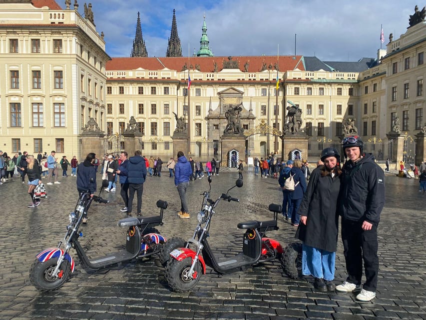 Prague Monastery & Panoramic Viewpoint Electric Trike Tour - Strahov Monastery Break: Beer Lore and Church Views