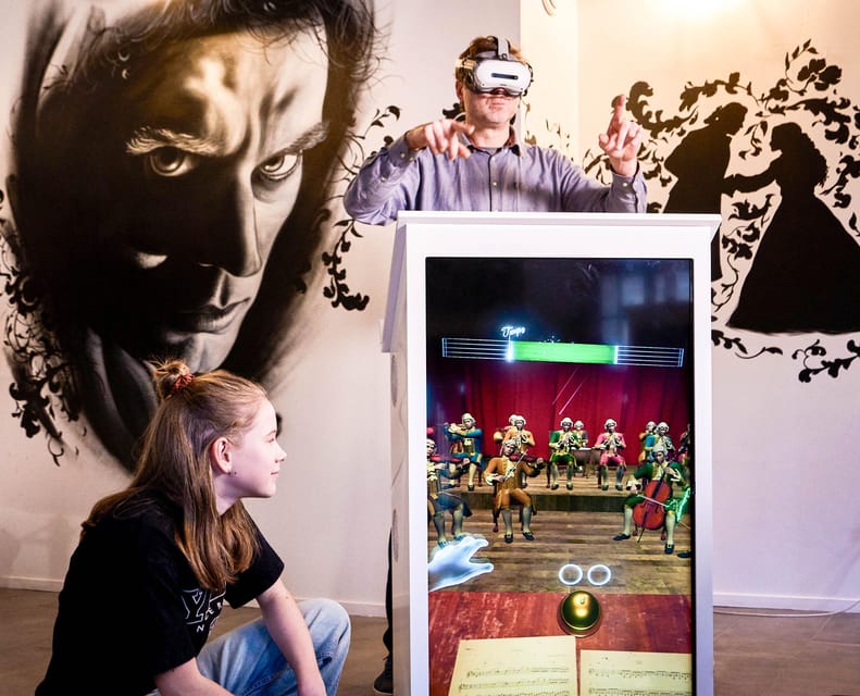 Prague: Mozart Interactive Museum Entry Ticket - Timing and flow: what one hour feels like