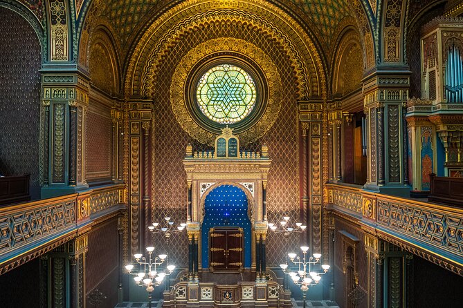 Prague Old Jewish Quarter and Spanish Synagogue Private Tour - Spanish Synagogue and the Jewish Museum: Moorish Style That’s Hard to Forget