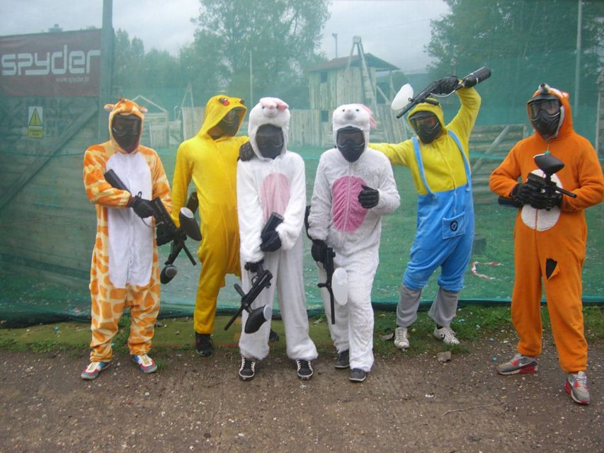 Prague: Paintballing Games - Beer, Soft Drinks, and BBQ: How the Packages Change Your Day