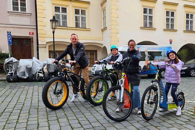 Prague Panoramic Views e-bike and e-Scooter guided Tour - Key highlights you’ll feel right away
