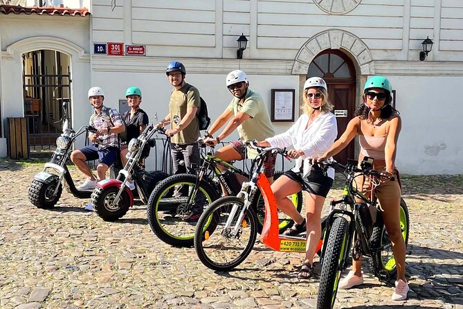 Prague Panoramic Views e-bike and e-Scooter guided Tour - Prague Castle without the slog: what you’ll notice from the ride