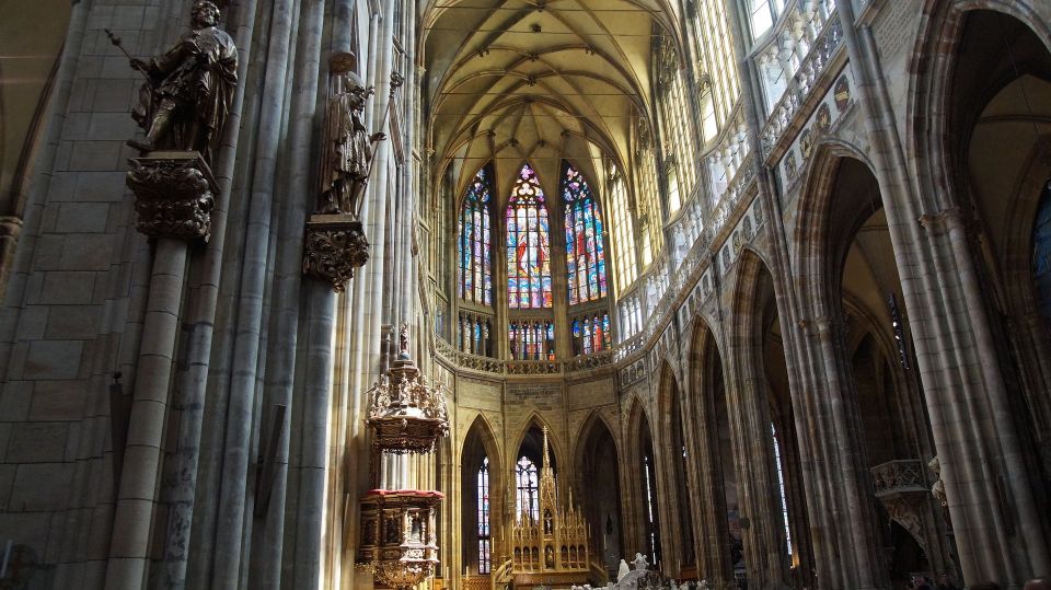 Prague: Prague Castle and Little Quarter Guided Walking Tour - Choosing castle interiors: what’s included and what you pay at the door