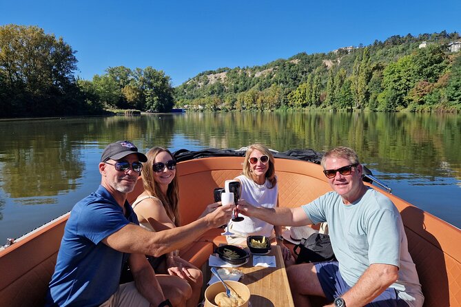 Prague Private Boat Tour - 2 Hours - What’s actually on board: music, sparkling wine, and real comfort