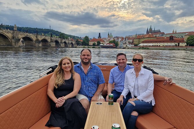 Prague Private Boat Tour - Czech sparkling wine, music control, and staying warm