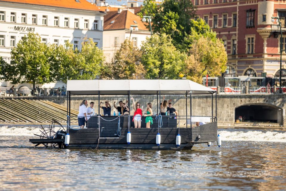 Prague: Private Cycle Boat River Tour with Beer or Prosecco - Meeting point on the Vltava: how to find the right boat fast
