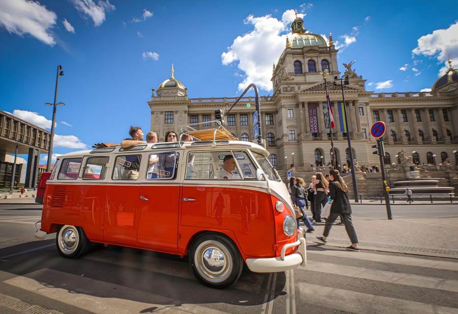 Prague: Private Sightseeing Tour in original VW Samba bus - The real appeal: a VW Samba tour in Prague (not just another bus ride)
