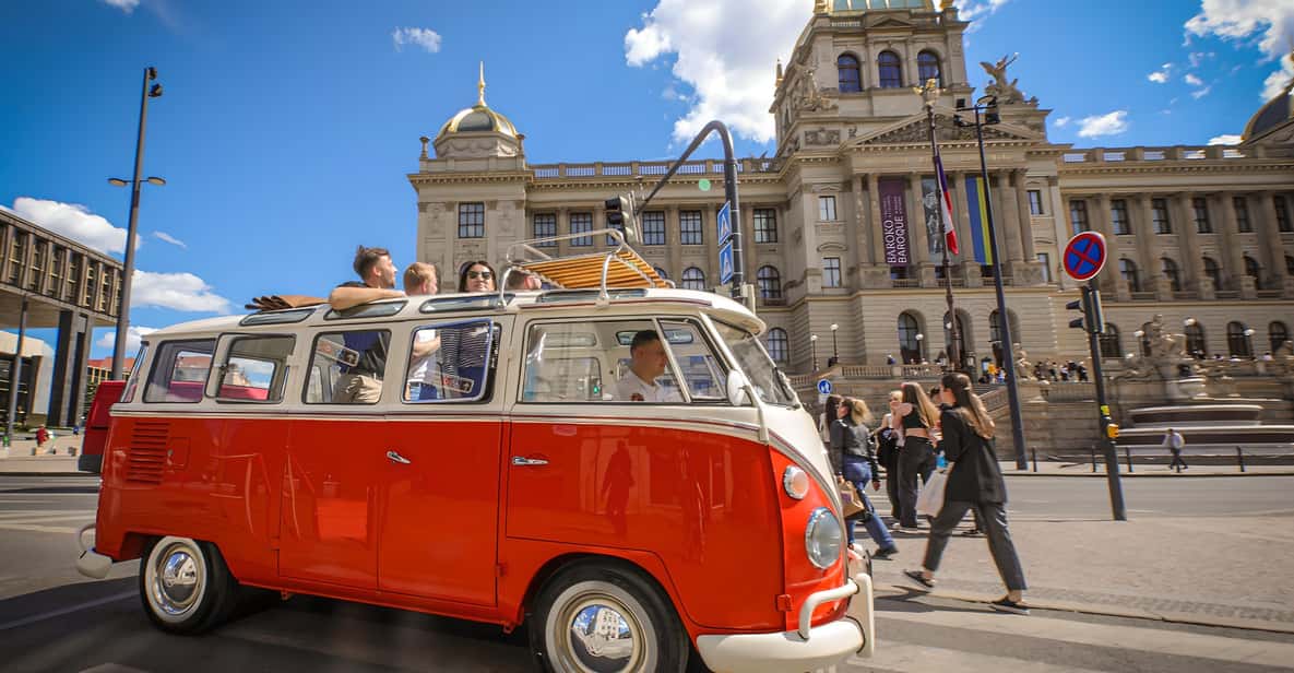 Prague: Private Sightseeing Tour in original VW Samba bus - Riding in the restored VW T1 Samba: views, comfort, and photo angles