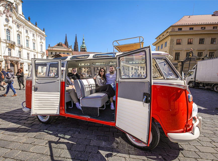 Prague: Private Sightseeing Tour in original VW Samba bus - The tour rhythm: how you’ll see Prague in 40 minutes to 1.5 hours