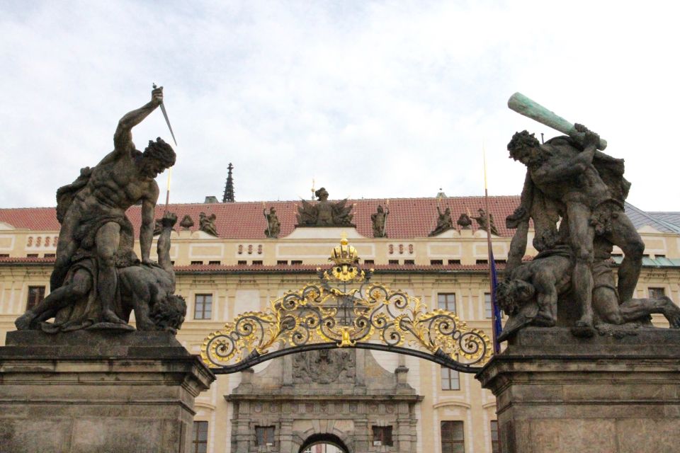 Prague: Private Tour of the Prague Castle Grounds - Golden Lane and St. George Basilica Inside the Castle Complex