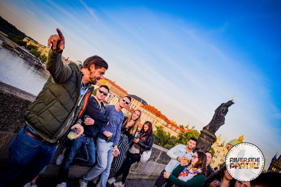 Prague Riverside Parties Tour - How the Unlimited Beer, Cider, and Spritz Changes the Walk