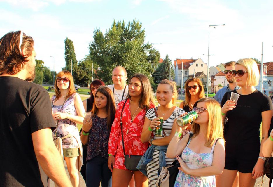 Prague Riverside Parties Tour - Hangover House Meet-Up and the Mobile Bar With Music