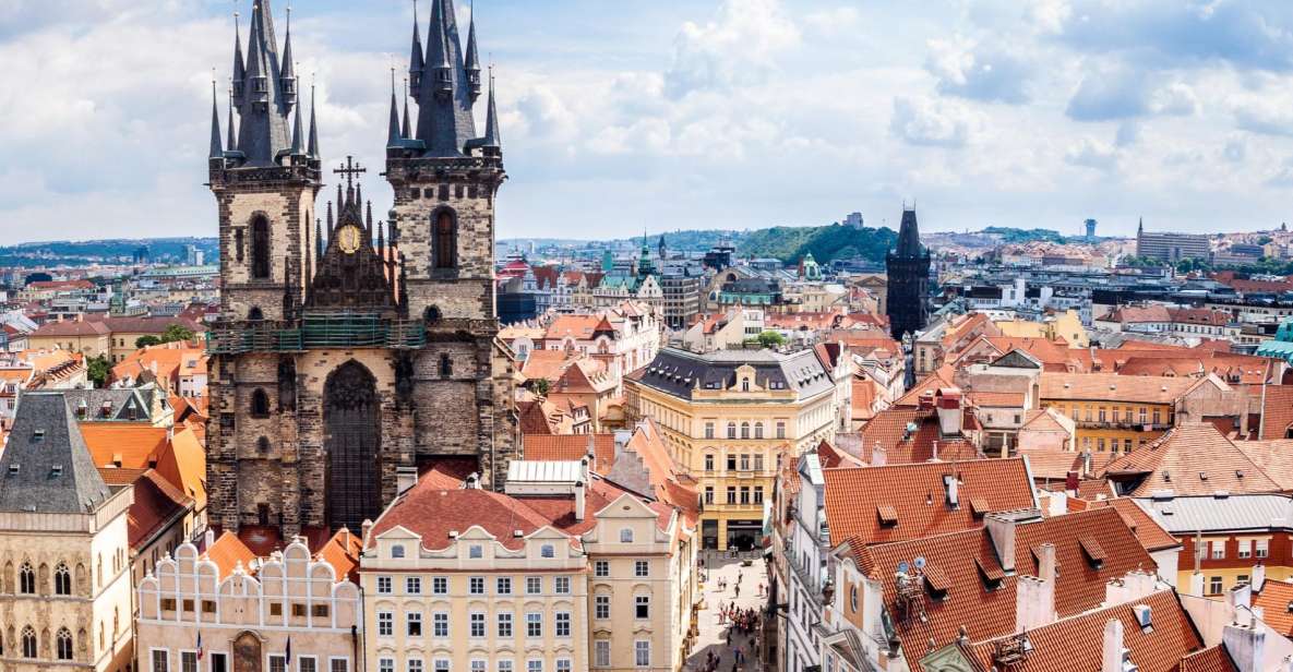 Prague Royal Castle, St Vitus, Golden Lane Tour with Tickets - St. Vitus Cathedral: stained glass, chapels, crypts, and St. Wenceslas