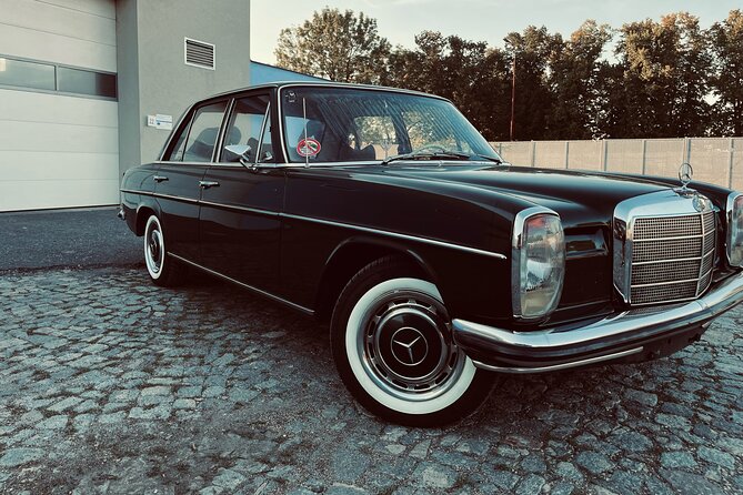 Prague Sightseeing Express Tour in Classic Car - Old Town Square and the Astronomical Clock stop that ties it all together