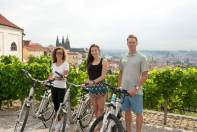 Prague: Small Group or Private E-Bike City Tour - Meeting at Hotel Grandior and getting set up right
