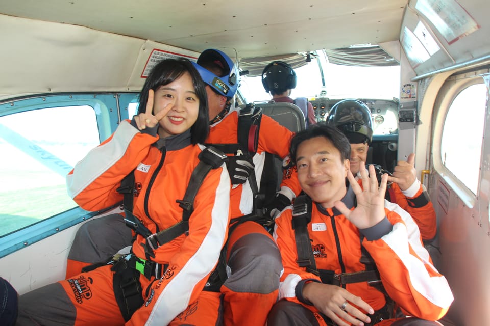 Prague: Tandem Skydiving 14,000ft over Prague with Transfers - The Jump From 14,000 ft: a Proper Big-Altitude Moment