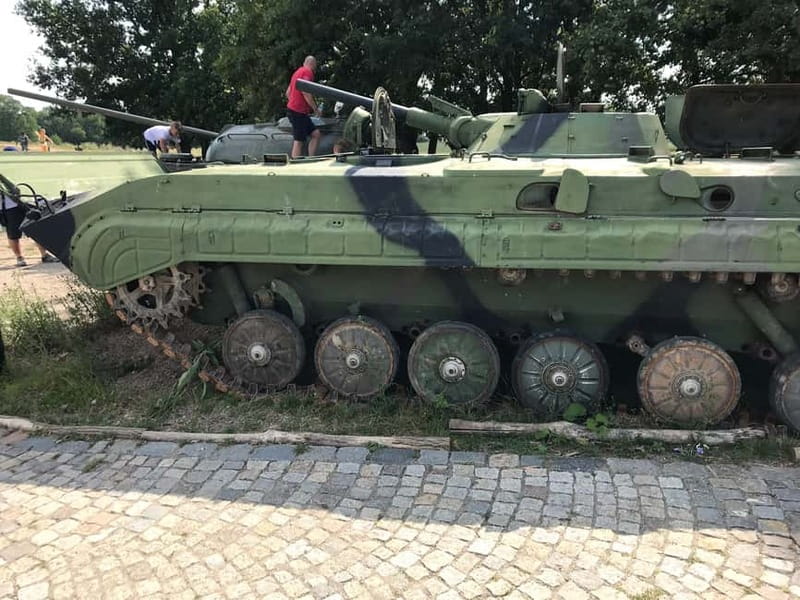 Prague: Tank Ride Experience - A Czech BVP ride is the whole point, not a stunt show