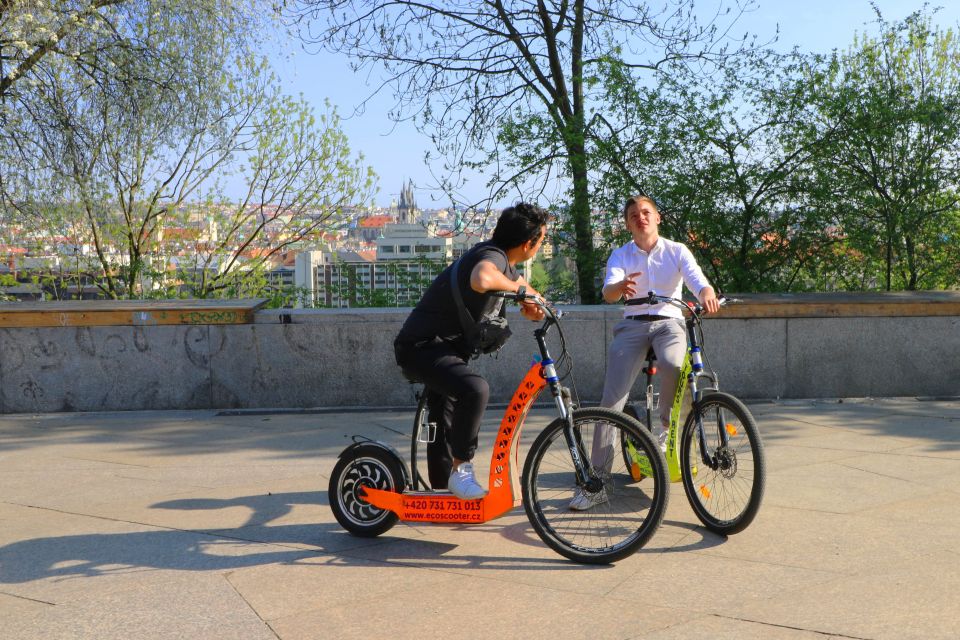 Prague: Tour by Electric Scooter or Cruiser eBike - Why an electric scooter or eBike works so well in Prague
