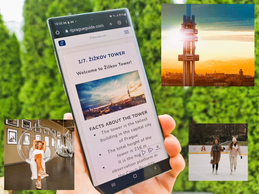 Prague TV Observatory Tower Audio Guide with Online Ticket - Where the tower fits in Prague: location and what you can pair it with