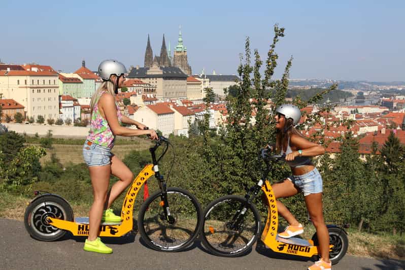 Prague Ultimate e-Scooter City Tour - Strahov Monastery and Petřín Hill: finishing with a hilltop feel