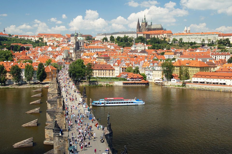 Prague: Vintage Car Ride and Walking Tour - Vintage car orientation around central Prague