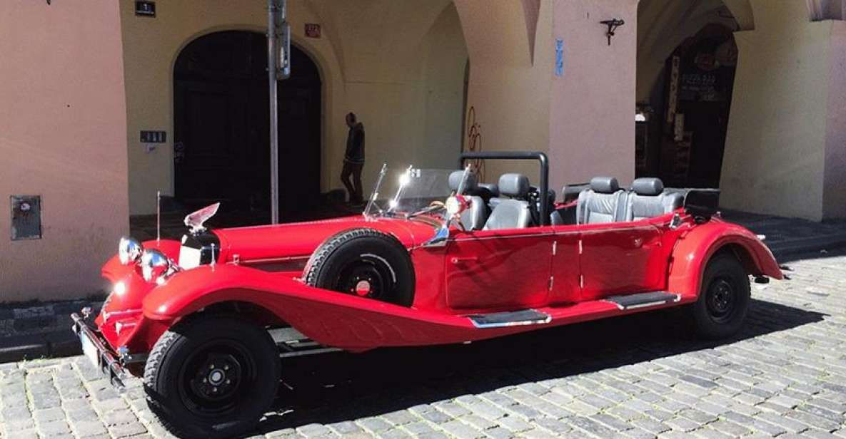 Prague: Vintage Car Ride and Walking Tour - What the guide adds (and why it can make or break it)