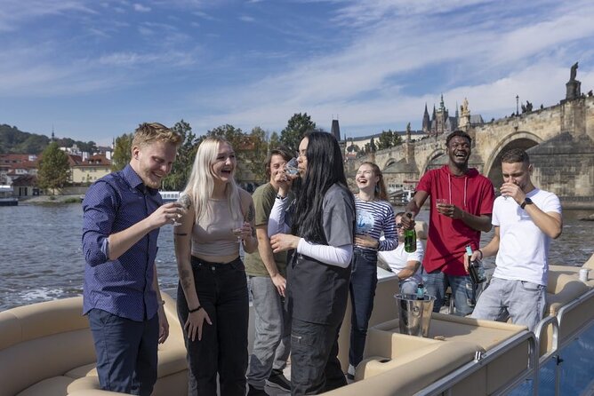 Private Boat Cruise With Unlimited Beer - Where You Meet: Prague Cycle Boat by the River