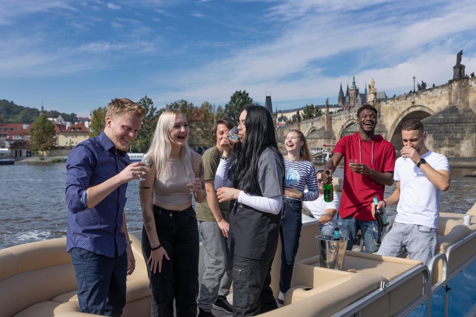 Private Boat Cruise With Unlimited Prosecco - Prague Castle complex looming overhead: the moment you’ll remember
