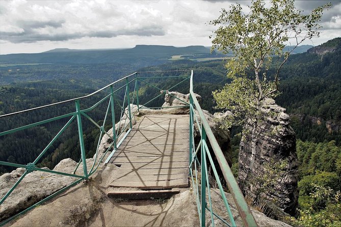 Private Bohemian-Saxony Switzerland luxury tour All-Inclusive - Stop 2: Pravčická brána + Sokolí hnízdo—A Natural Arch With a Movie Connection