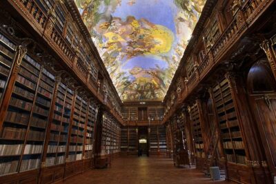Private Custom Tour of Strahov Library and Prague - Theological Hall, Philosophical Hall, and the ceiling work you’ll notice