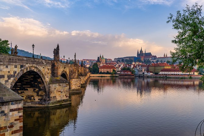 Private Prague walking tour & Karlstejn castle trip from Prague - Charles Bridge and Old Town Hall: medieval Prague in a tight window