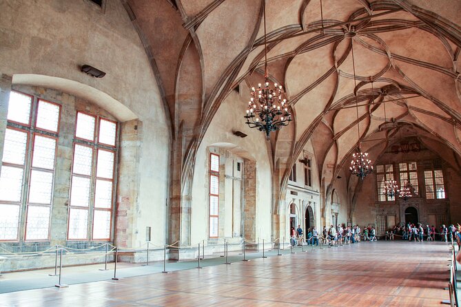 Private Tour of Prague Castle Interiors and Lunch included - St. George’s Basilica: Medieval Calm in the Castle Complex