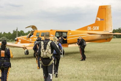 Tandem Skydiving Adventure in Prague - Meet at Dlouhá 6 and get to the jump site